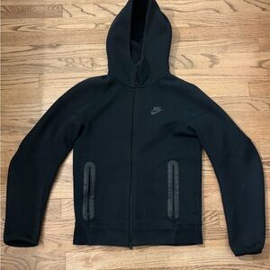 Men’s Nike Tech Black Full-Zip Hoodie